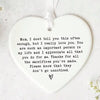 Mum Gift | Acrylic Mum Keepsake Mum's Birthday | Present For Mom | Mothers Day Gift | Mum Gift | Thank You Mum | Mother Gift